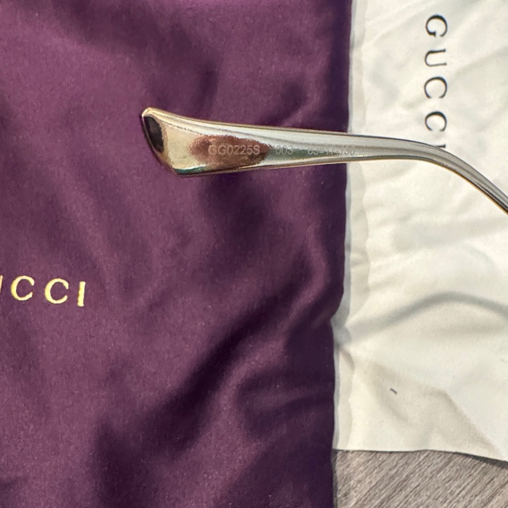Gucci GG0225S 003 Women's Sunglasses - Picture 6 of 7